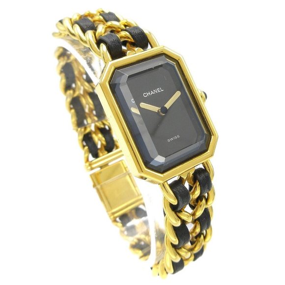 Chanel Premiere Watch Gold #L Q.G.06730 59514 - Picture 1 of 7